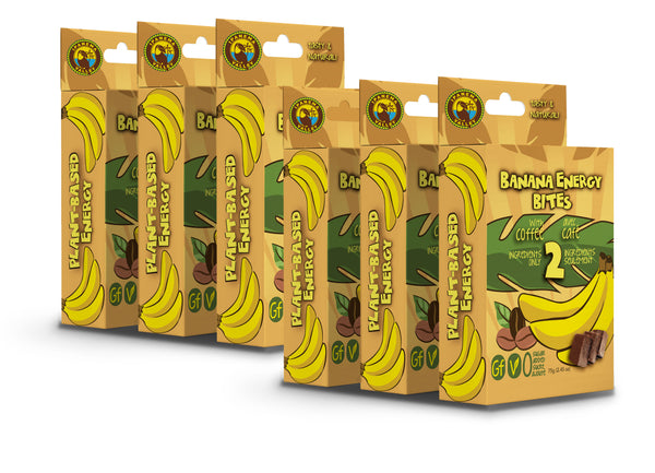 Banana Energy Bites w-Coffee 75 g | 6 pack – Ipanema Valley
